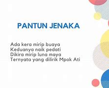 Contoh Pantun Keren